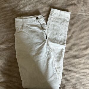 Cream Corduroy Pants
